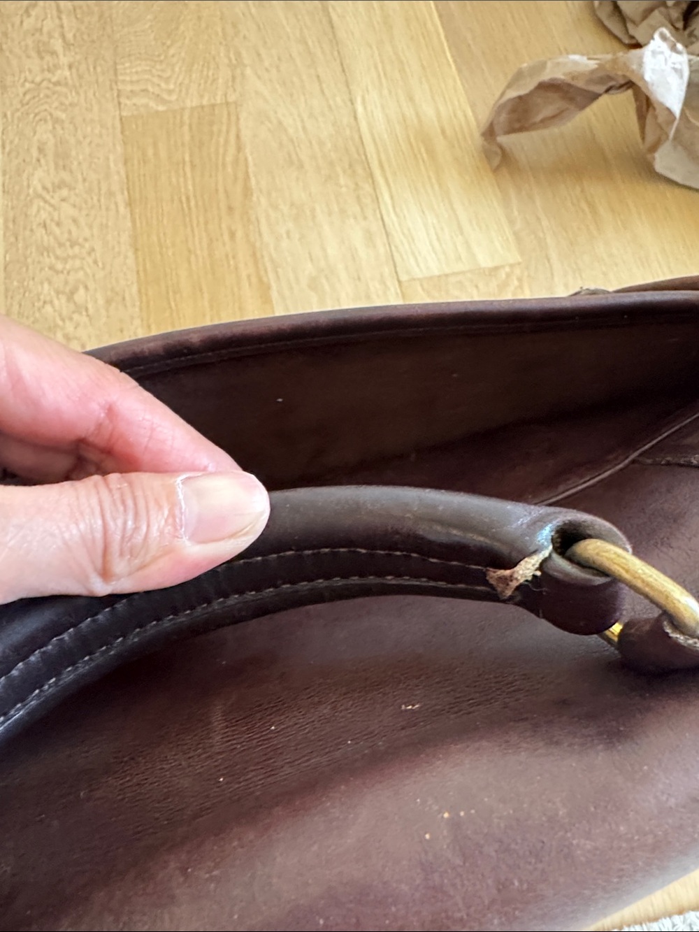 Coach Vintage Essex Legacy Leather Briefcase Messenger Laptop Bag Brown - Picture 16 of 16